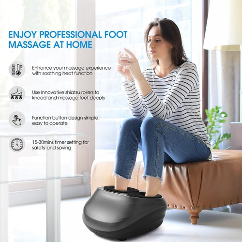Fotmassagemaskin med värme – Present för honom och henne