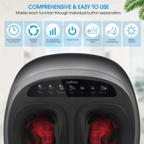 Fotmassagemaskin med värme – Present för honom och henne