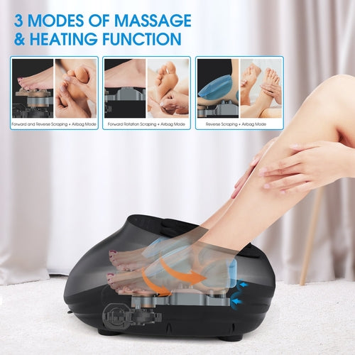 Fotmassagemaskin med värme – Present för honom och henne