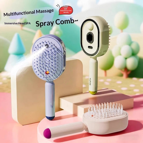 Elektrisk Massageborste med Sprayfunktion