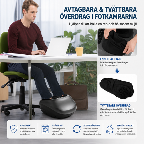 Fotmassagemaskin med värme – Present för honom och henne